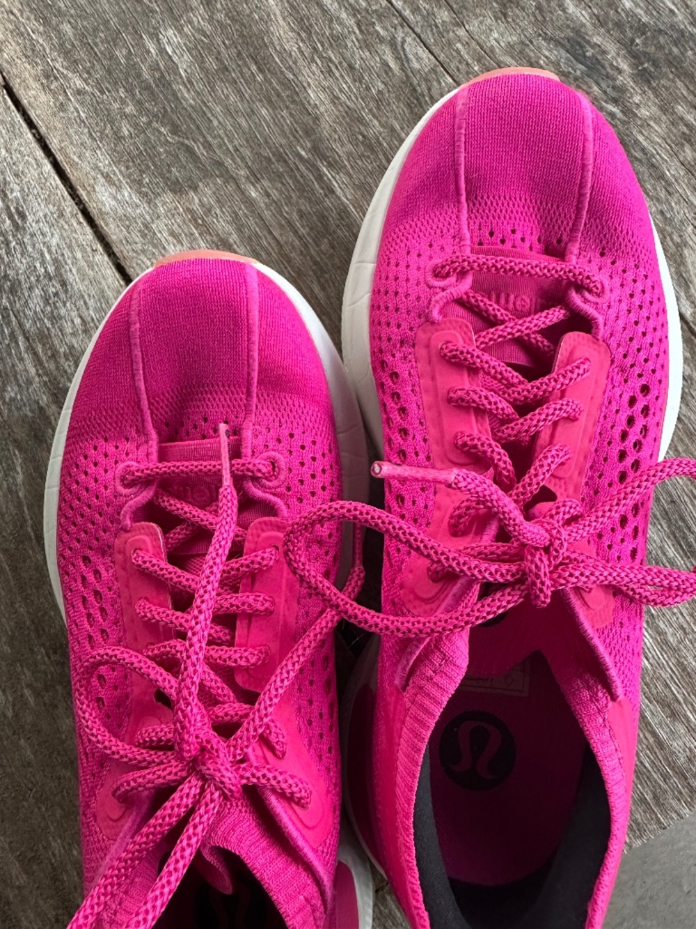 Lululemon Women's Chargefeel 3 Workout Sneakers in Hot Pink, US 7.5